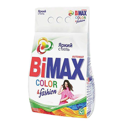 Стиральный порошок Bimax Color&Fashion автомат 3 кг