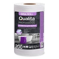 Салфетки вискозные Qualita Giga 25 x 20 см, 200 шт