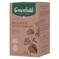 Чай Greenfield / Гринфилд гречиха мята какао Buckwheat & Cocoabeans 20 пир