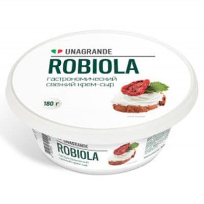Сыр Unagrande Робиола 50% БЗМЖ 180 гр