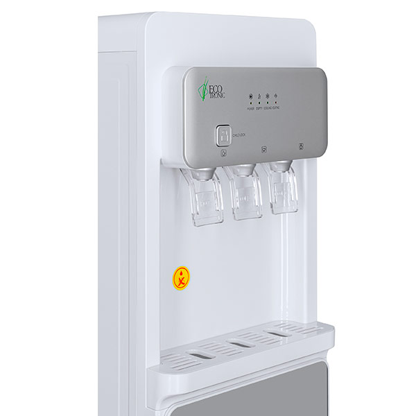 Кулер Ecotronic K43-LXE белый/серебристый