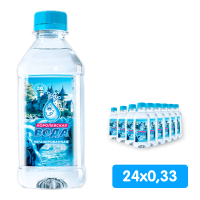 Королевская вода 0.33 литра, без газа, пэт, 24 шт. в уп.