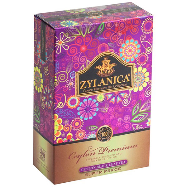 Чай черный Zylanica Премиум Супер Пеко листовой 100 гр