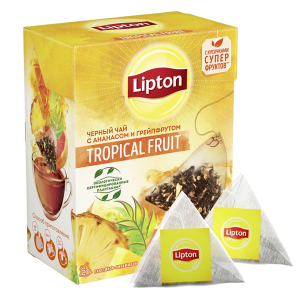 Lipton / Липтон Tropical Fruit (20пир.)
