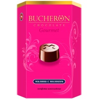 Конфеты Bucheron Gourmet шоколадные малина и молоко 130 гр