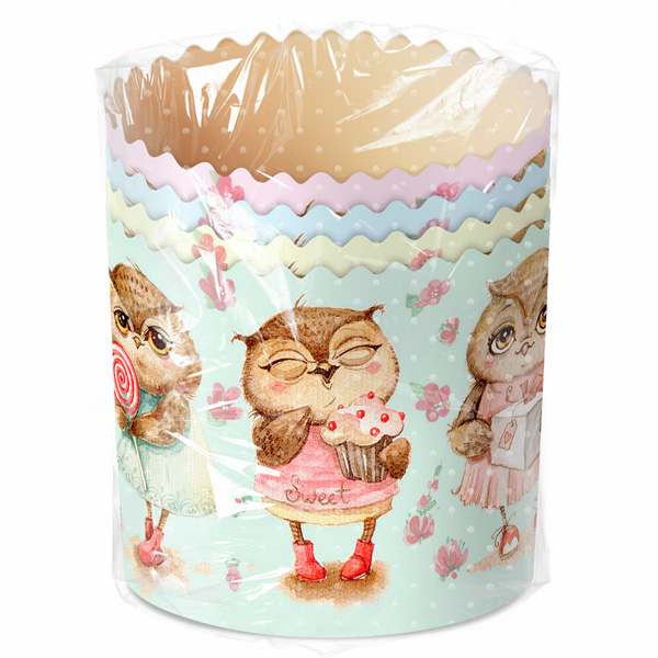 Набор форм для кулича D90мм, 4 шт.