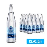 Вода Chortoq природная 0.5 литра, без газа, стекло, 12 шт. в уп.