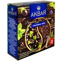 Чай Akbar / Акбар Смородина и мята (20 пир)