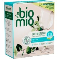Таблетки для посудомоечной машины BioMio Bio-Total Эвкалипт 100 шт