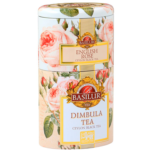 Чай Basilur Димбула и Английская роза 100 гр