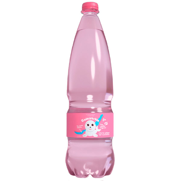 Вода Байкальчик для малышей питьевая 0+, 1.5 литра, без газа, пэт, 6 шт. в уп