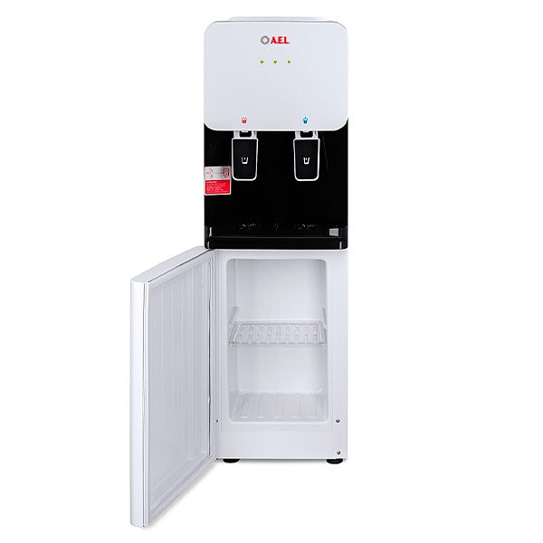 Кулер AEL LD-AEL-85C белый/черный (шкафчик 7 литров)