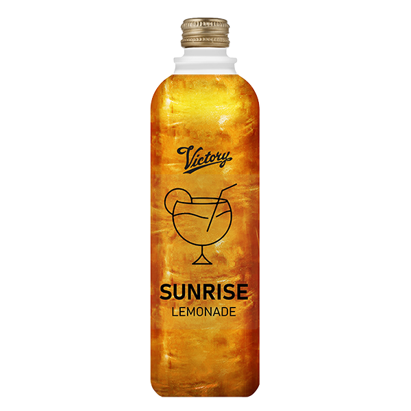 Напиток Victory / Виктори Sunrise со вкусом Мандарин-Апельсин 0.5 литра, газ, стекло, 12 шт. в уп.