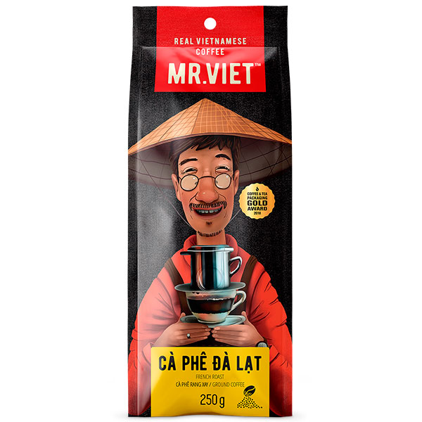 Кофе Mr.Viet Ca Phe Dalat молотый 250 гр