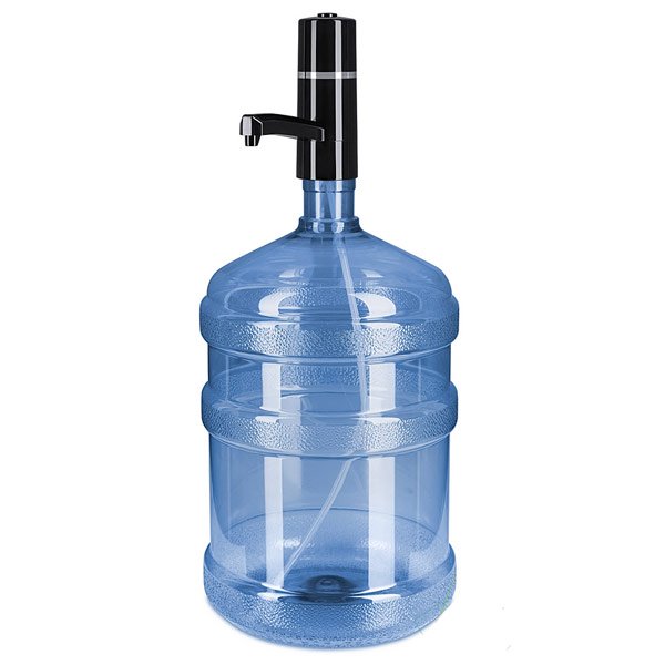 Помпа Ecotronic PLR-510 black электрическая на аккумуляторе с USB-адаптером для 19л бутылей