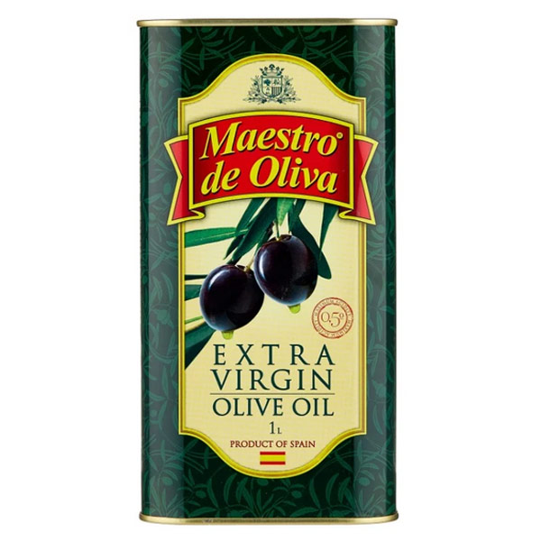 Масло оливковое Maestro de Oliva Extra Virgin 1 литр