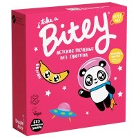 Печенье Take a Bitey детское Банан без глютена и сахара 125 гр