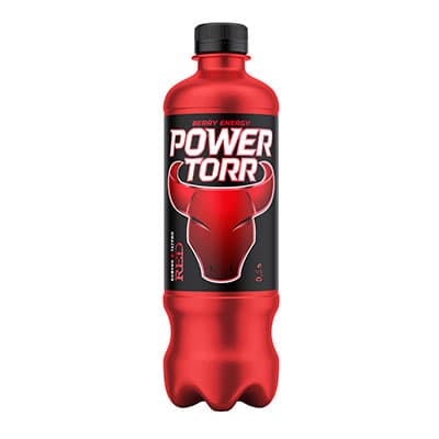 Энергетик Power Torr Red 0.5 литра, пэт, 12шт. в уп.
