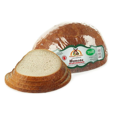 Хлеб пшенично-ржаной Митава заварной бездрожжевой нарезка 300 гр