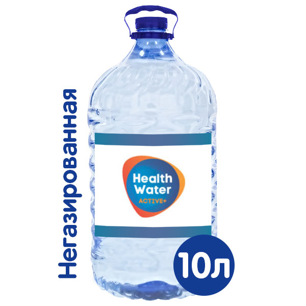 Вода Health Water Active+ для кулера 10 литров