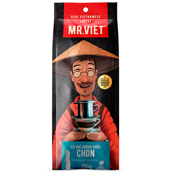 Кофе Mr.Viet Chon молотый 250 гр - фото 1