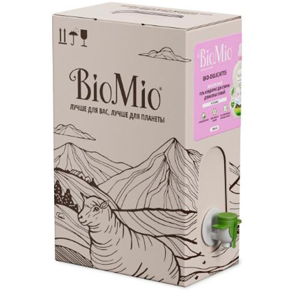Гель для стирки Bio Mio Gel Laundry Delicates без запаха 3 литра