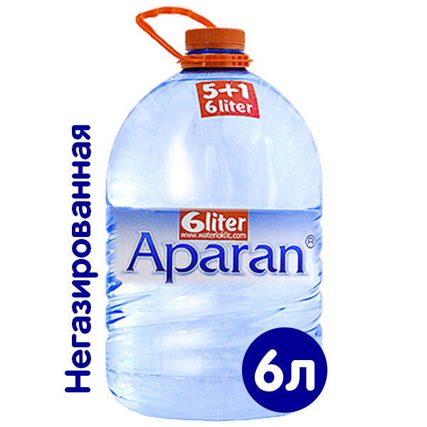 Вода Апаран 6 литров