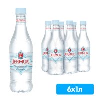 Вода Джермук 1 литр, без газа, пэт, 6 шт. в уп.