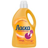 Гель для стирки Ласка Восстановление и Уход 3 литра