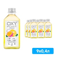 Oxy Balance Tonus лимон, маракуйя 0.4 литра, пэт, 9 шт. в уп. Oxy Balance Tonus лимон, маракуйя 0.4 литра, пэт, 9 шт. в уп.