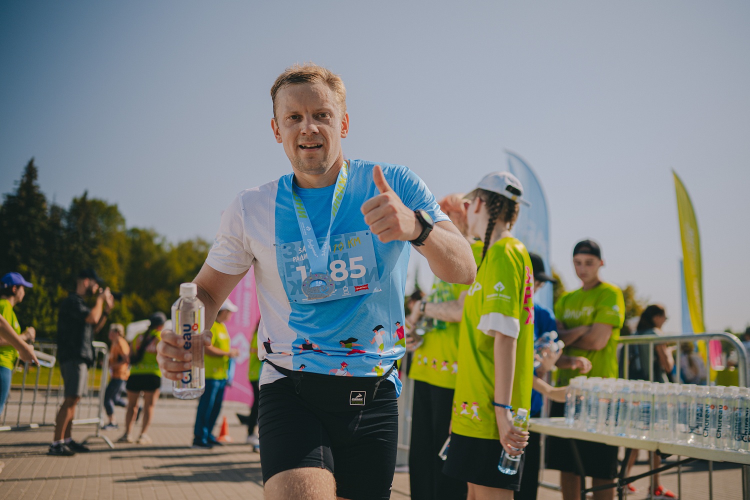 Vodovoz.ru в очередной раз выступил партнером благотворительного «Забега ради жизни»