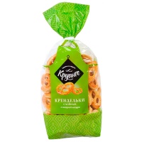 Печенье Круанте Крендельки слоеные в сахарной глазури 350 гр Печенье Круанте Крендельки слоеные в сахарной глазури 350 гр