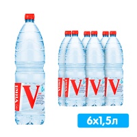 Вода Vittel 1.5 литра, без газа, пэт, 6 шт. в уп. Вода Vittel 1.5 литра, без газа, пэт, 6 шт. в уп.