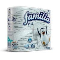 Туалетная бумага Familia Plus белая 2 слоя (4шт) Туалетная бумага Familia Plus белая 2 слоя (4шт)