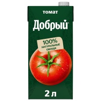Нектар Добрый томат с сахаром и солью 2 литра Нектар Добрый томат с сахаром и солью 2 литра