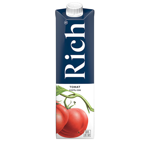 Сок Rich томат с солью 1 литр Сок Rich томат с солью 1 литр