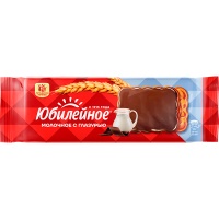 Печенье Юбилейное молочное глазированное 116 гр Печенье Юбилейное молочное глазированное 116 гр