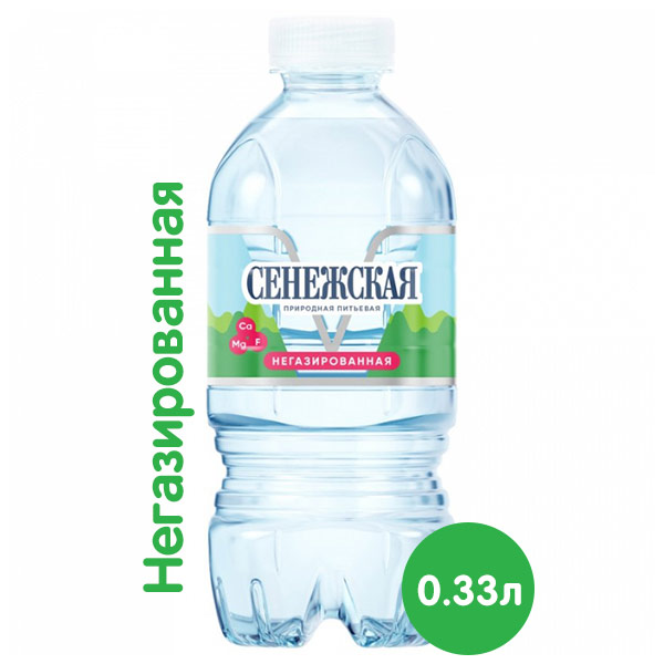Вода Сенежская 0.33 литра, без газа, пэт, 12 шт. в уп. Вода Сенежская 0.33 литра, без газа, пэт, 12 шт. в уп.