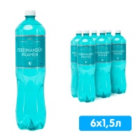 Вода Ferdinanduv pramen / Фердинандов прамен 1.5 литра, газ, пэт, 6 шт. в уп. Вода Ferdinanduv pramen / Фердинандов прамен 1.5 литра, газ, пэт, 6 шт. в уп.