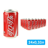 Coca-cola / Кока Кола импорт 0.33 литра, ж/б, 24 шт. в уп. Coca-cola / Кока Кола импорт 0.33 литра, ж/б, 24 шт. в уп.