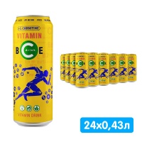 Напиток Zizzi Vitamin D со вкусом лимона, газ, ж/б, 0,43 литра, 24 шт. в уп. Напиток Zizzi Vitamin D со вкусом лимона, газ, ж/б, 0,43 литра, 24 шт. в уп.