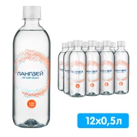 Легкая вода Лангвей 100 Красота 0.5 литра, без газа, пэт, 12 шт. в уп. Легкая вода Лангвей 100 Красота 0.5 литра, без газа, пэт, 12 шт. в уп.