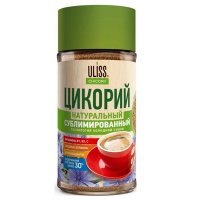 Цикорий Uliss натуральный растворимый сублимированный 85г Цикорий Uliss натуральный растворимый сублимированный 85г