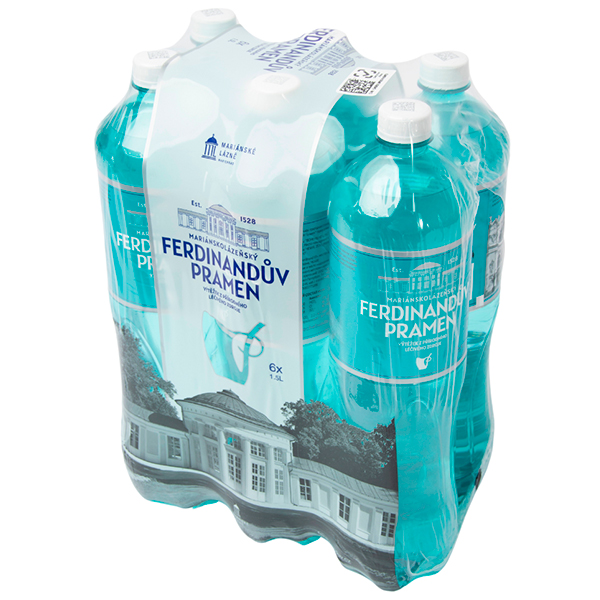 Вода Ferdinanduv pramen / Фердинандов прамен 1.5 литра, газ, пэт, 6 шт. в уп. Вода Ferdinanduv pramen / Фердинандов прамен 1.5 литра, газ, пэт, 6 шт. в уп.